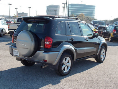 toyota rav4 2005 black suv gasoline 4 cylinders all whee drive automatic with overdrive 77074