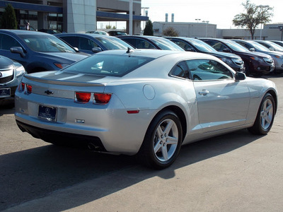 chevrolet camaro 2012 silver coupe lt gasoline 6 cylinders rear wheel drive automatic with overdrive 77074