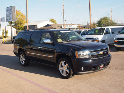 chevrolet suburban 2009 dk  blue suv ltz 1500 gasoline 8 cylinders 2 wheel drive automatic 76049