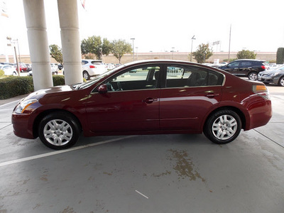 nissan altima 2011 dk  red sedan 2 5 s gasoline 4 cylinders front wheel drive shiftable automatic 77477