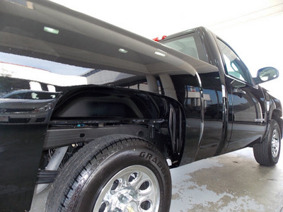 chevrolet silverado 1500 2013 black work truck gasoline v6 2 wheel drive automatic with overdrive 77477
