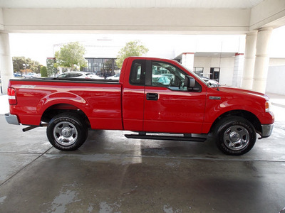 ford f 150 2008 red pickup truck xl gasoline 6 cylinders 2 wheel drive automatic with overdrive 77477