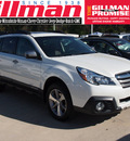 subaru outback 2013 white wagon 2 5i limited gasoline 4 cylinders all whee drive automatic 77090