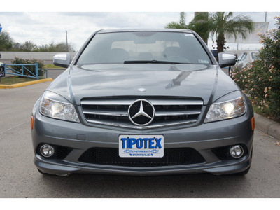 mercedes benz c class 2008 dk  gray sedan c350 sport gasoline 6 cylinders rear wheel drive automatic 78521