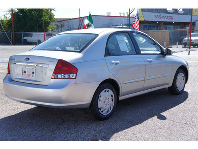 kia spectra 2008 silver sedan ex gasoline 4 cylinders front wheel drive automatic 77008