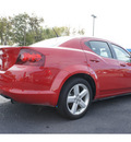 dodge avenger 2011 red sedan mainstreet gasoline 4 cylinders front wheel drive automatic 76543