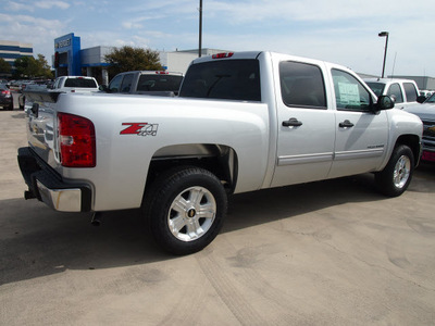 chevrolet silverado 1500 2013 silver lt flex fuel 8 cylinders 4 wheel drive automatic 78130