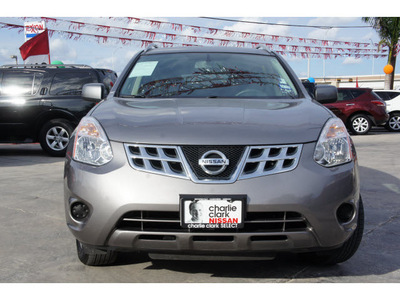 nissan rogue 2011 lt  gray sv gasoline 4 cylinders front wheel drive automatic 78520