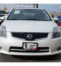 nissan sentra 2010 white sedan 2 0 sl gasoline 4 cylinders front wheel drive automatic with overdrive 78520