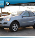 mercedes benz m class 2007 silver suv ml500 gasoline 8 cylinders 4 wheel drive automatic 77002