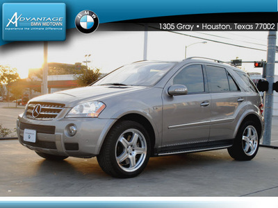 mercedes benz m class 2007 beige suv ml63 amg gasoline 8 cylinders 4 wheel drive automatic 77002