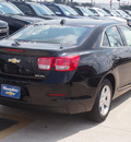 chevrolet malibu 2013 black granite metal sedan gasoline 4 cylinders front wheel drive 6 spd auto,elec cntlled prot pkg rr park asst 77090