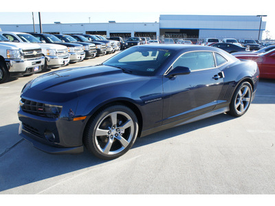 chevrolet camaro 2012 blue coupe rs gasoline 6 cylinders rear wheel drive 6 spd man onstar,1 yr saf 77090