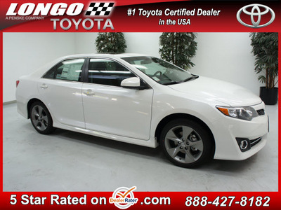 toyota camry 2012 white sedan se sport limited edition gasoline 4 cylinders front wheel drive automatic 91731