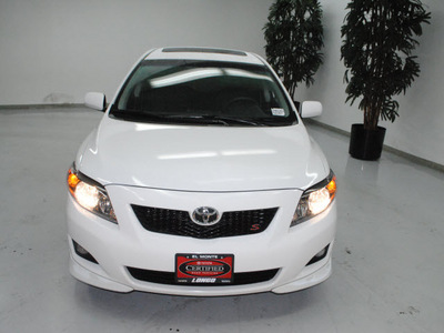 toyota corolla 2010 white sedan s gasoline 4 cylinders front wheel drive automatic 91731