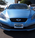 hyundai genesis coupe 2010 blue coupe 3 8l grand touring gasoline 6 cylinders rear wheel drive automatic 75075