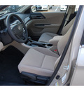 honda accord 2013 beige sedan lx gasoline 4 cylinders front wheel drive automatic 77339