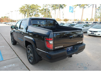 honda ridgeline 2013 black pickup truck sport gasoline 6 cylinders 4 wheel drive automatic 77339