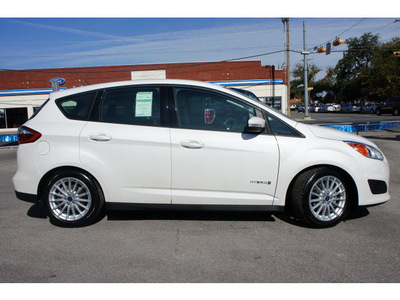 ford c max hybrid 2013 white hatchback se hybrid 4 cylinders front wheel drive automatic 78644