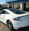 mitsubishi eclipse 2012 white hatchback gs sport gasoline 4 cylinders front wheel drive automatic 79936