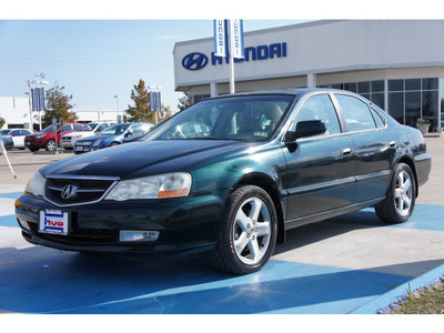 acura tl 2002 dk  green sedan 3 2 type s gasoline 6 cylinders front wheel drive automatic 77094