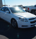 chevrolet malibu 2011 white sedan lt flex fuel 4 cylinders front wheel drive automatic 76234