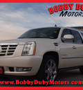 cadillac escalade 2009 white suv flex fuel 8 cylinders all whee drive automatic 79110