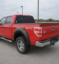 ford f 150 2010 dk  red xlt flex fuel 8 cylinders 4 wheel drive automatic 75119