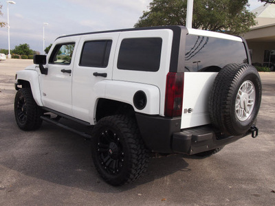 hummer h3 2007 white suv gasoline 5 cylinders 4 wheel drive automatic 78016