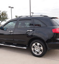 acura mdx 2008 black suv w tech w res gasoline 6 cylinders all whee drive automatic 76018