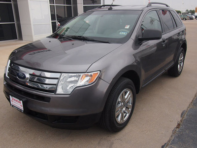 ford edge 2009 dk  gray suv se gasoline 6 cylinders front wheel drive automatic with overdrive 77802