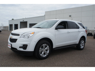 chevrolet equinox 2013 white suv ls gasoline 4 cylinders front wheel drive automatic 78586