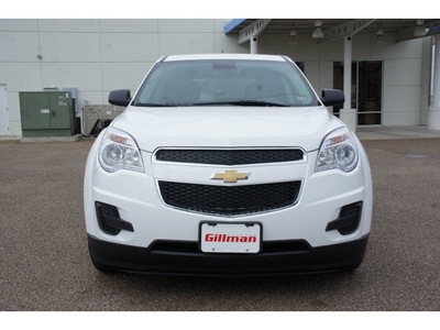 chevrolet equinox 2013 white suv ls gasoline 4 cylinders front wheel drive automatic 78586