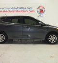 hyundai accent 2013 dk  gray hatchback gs gasoline 4 cylinders front wheel drive automatic 75150