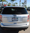 ford explorer 2012 silver suv xlt gasoline 6 cylinders 2 wheel drive automatic 91010