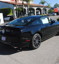 ford mustang 2013 black coupe gt premium gasoline 8 cylinders rear wheel drive automatic 91010