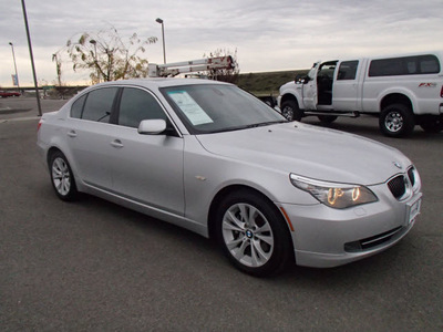 bmw 5 series 2008 silver sedan 528xi gasoline 6 cylinders all whee drive automatic 99352