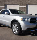 dodge durango 2013 silver suv crew gasoline 8 cylinders all whee drive automatic 80301