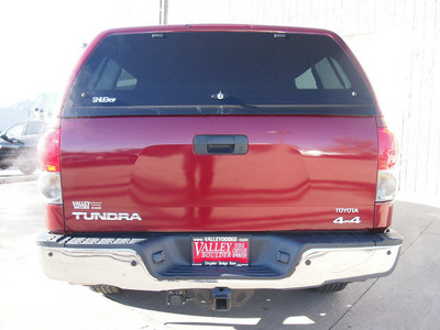 toyota tundra 2007 red limited gasoline 8 cylinders 4 wheel drive automatic 80301