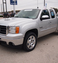 gmc sierra 1500 2010 silver pickup truck sle flex fuel 8 cylinders 2 wheel drive automatic with overdrive 77802