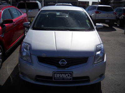 nissan sentra 2011 silver sedan gasoline 4 cylinders front wheel drive automatic 79925