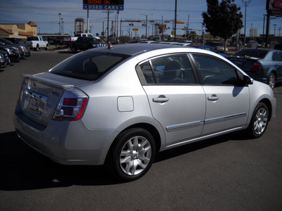 nissan sentra 2011 silver sedan gasoline 4 cylinders front wheel drive automatic 79925