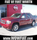 chevrolet avalanche 2008 dk  red suv ltz flex fuel 8 cylinders 4 wheel drive automatic 76108