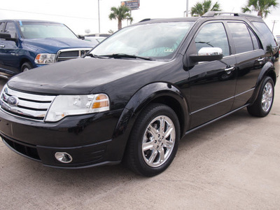 ford taurus x 2008 black suv limited gasoline 6 cylinders front wheel drive automatic 77539