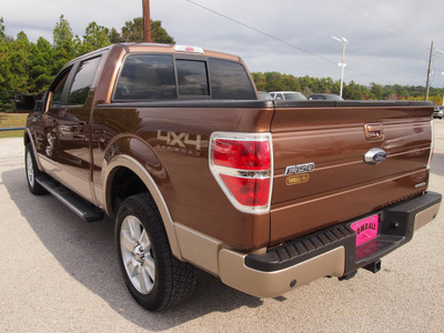 ford f 150 2011 brown lariat flex fuel 8 cylinders 4 wheel drive automatic 77375