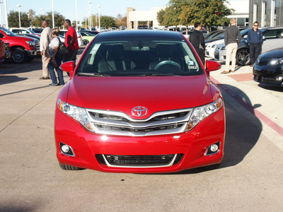 toyota venza 2013 red xle gasoline 6 cylinders front wheel drive automatic 76053