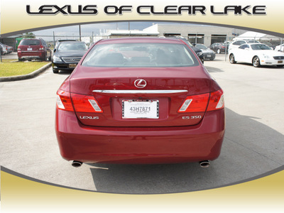 lexus es 350 2009 red sedan gasoline 6 cylinders front wheel drive not specified 77546