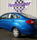 ford fiesta 2011 blue flame sedan s gasoline 4 cylinders front wheel drive automatic 80905