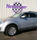 chevrolet equinox 2011 silver ice lt flex fuel 6 cylinders all whee drive automatic 80905
