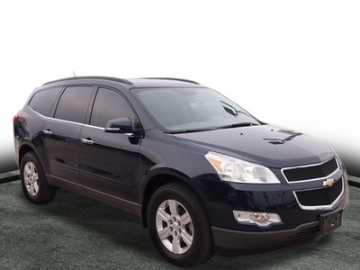 chevrolet traverse 2012 blue lt 6 cylinders automatic 77532